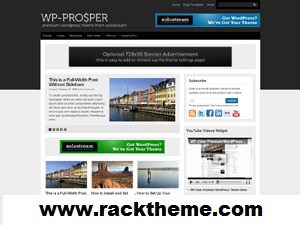 WP theme WP-Prosper 1.0 Basic by Solostream Global Media