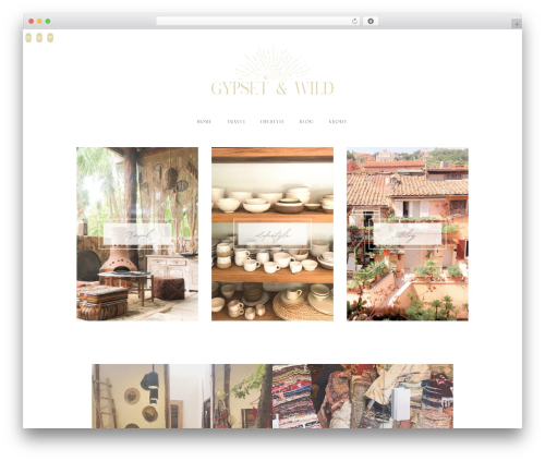 Alexa WordPress theme - gypsetandwild.com