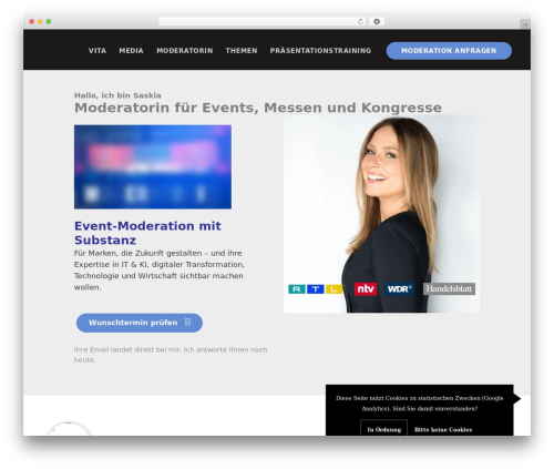 Bridge WordPress theme - www.saskia-naumann.de