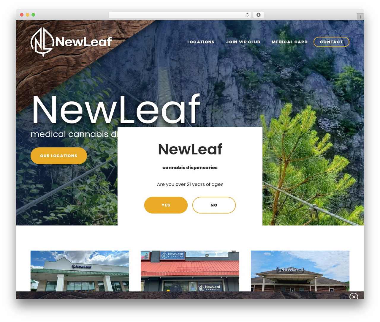 CannaBuilder WordPress theme - newleaf-us.com