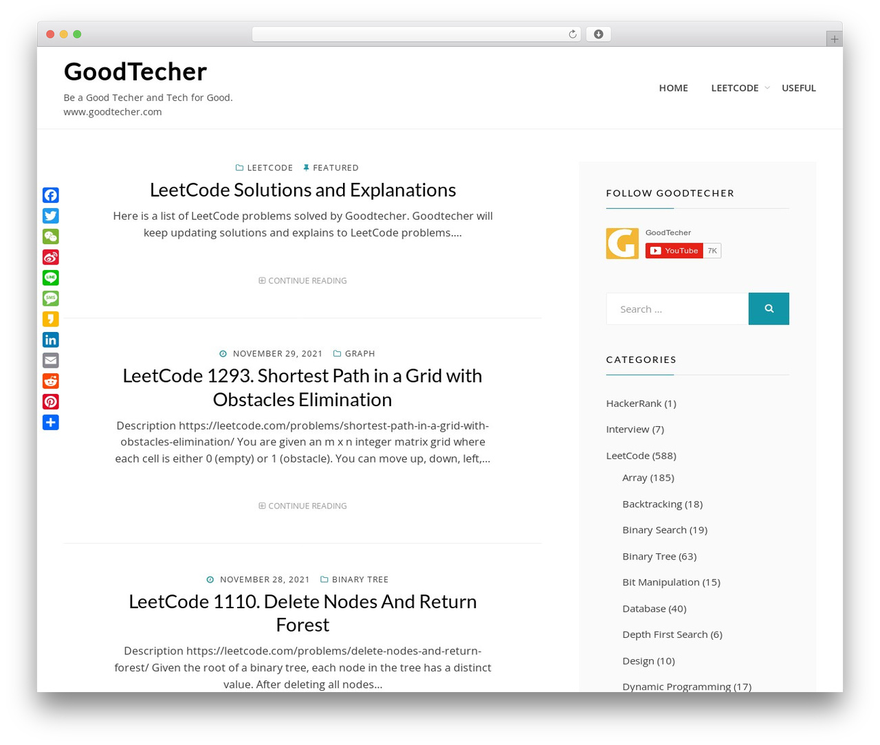 Cell top WordPress theme - goodtecher.com