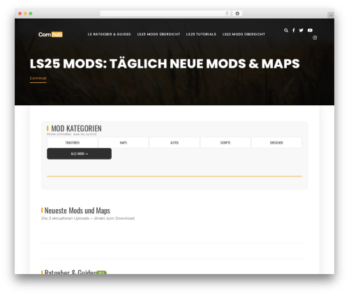 Cloux best WordPress theme - cornhub.army
