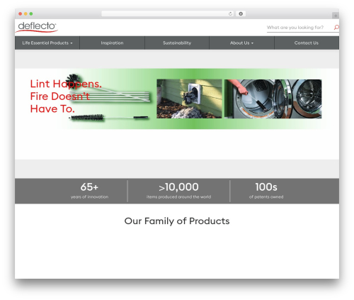 Deflecto WordPress theme - deflecto.com