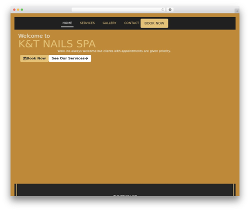 Hello Elementor theme WordPress - ktnails.net