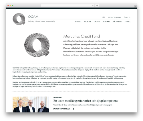 iaib template WordPress theme - oqam.se
