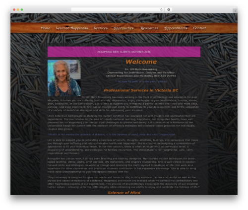 Lilli-Rosenberg WordPress theme - lilliruthrosenberg.com