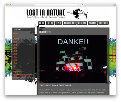 LiN 10 Theme WordPress theme - lostinnature.ch