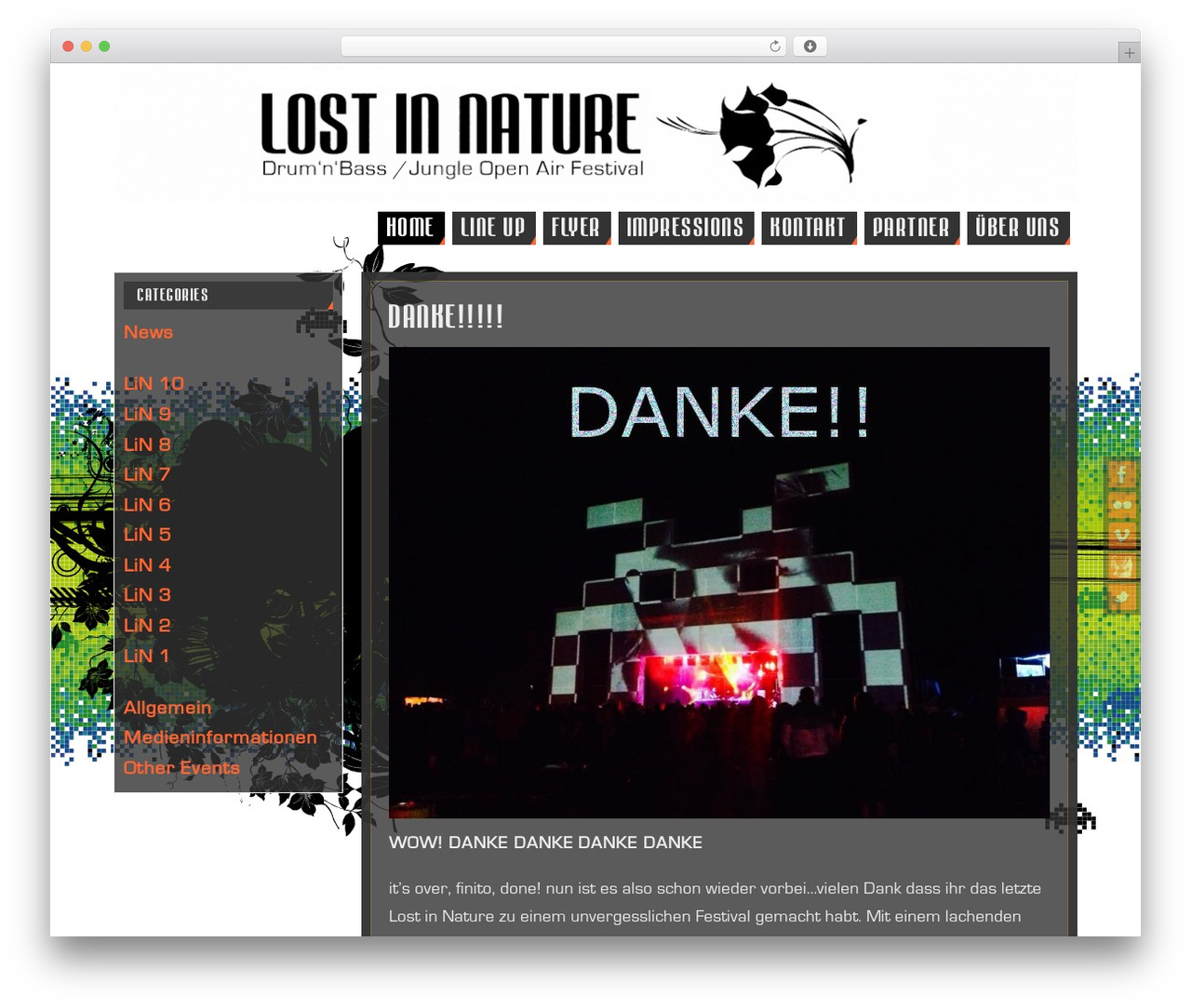 LiN 10 Theme WordPress theme - lostinnature.ch