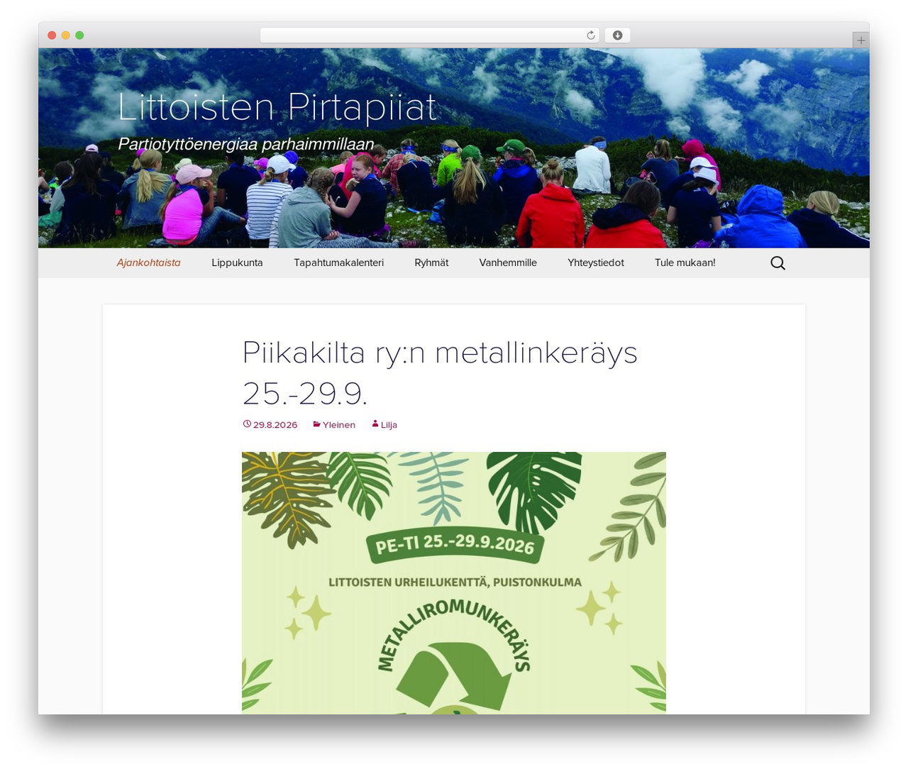Lipi theme WordPress - lipi.fi Lipi theme WordPress - lipi.fi