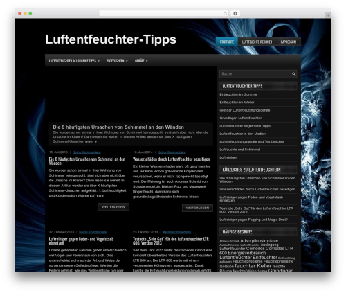 Markoni WordPress theme - luftentfeuchter-tipps.de