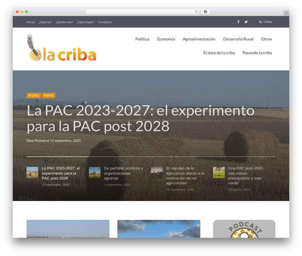 Paperback WordPress theme - lacriba.net