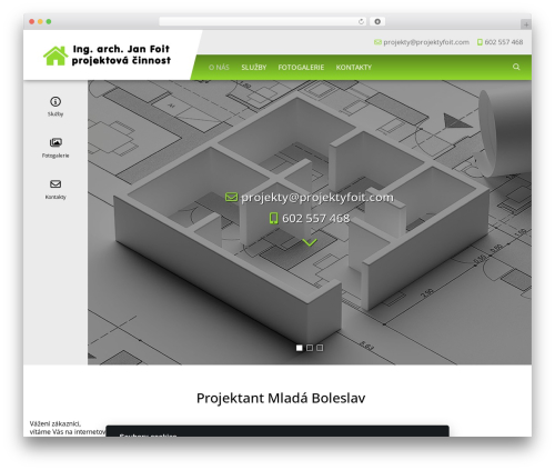 Template 17 WordPress theme - projektyfoit.com
