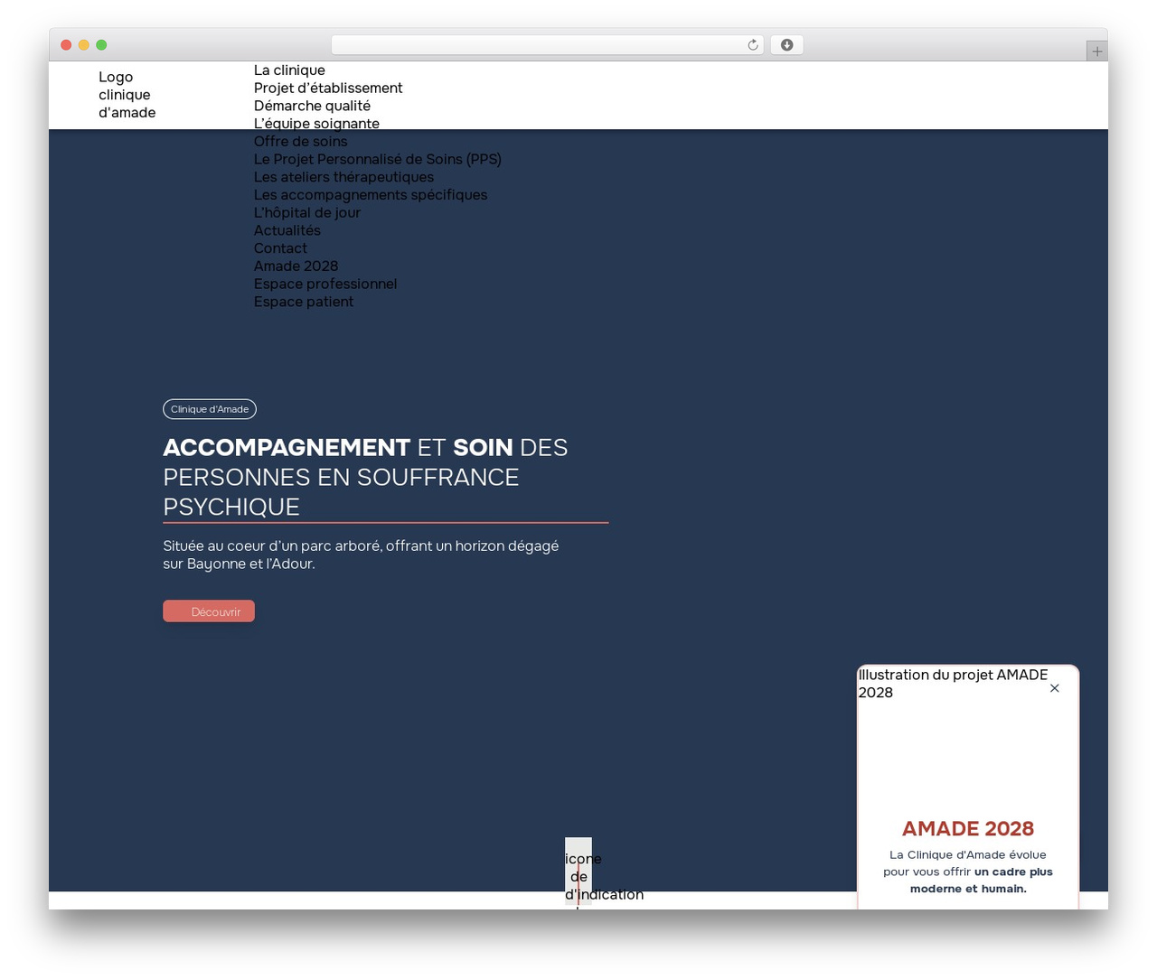 Theme WordPress Mak2com - cliniquedamade.fr