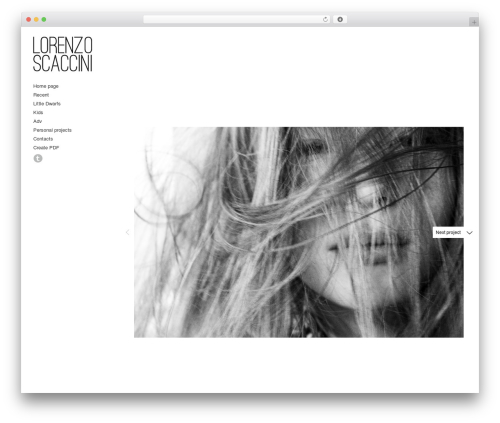 Theme WordPress Touchfolio - lorenzoscaccini.com