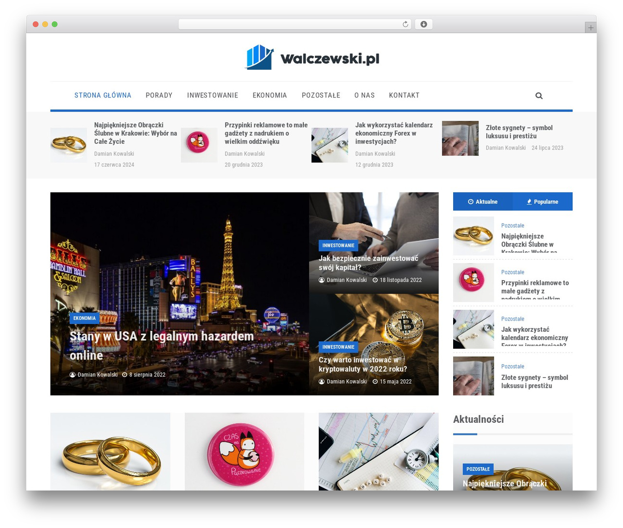 WordPress theme Intimate Plus - walczewski.pl