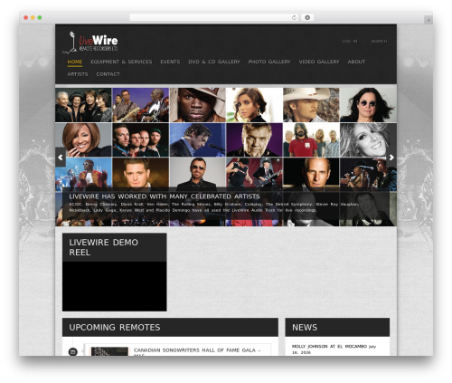 WordPress theme Rockit Theme - livewireremote.com