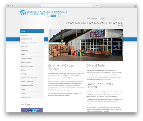 WordPress theme RT-Theme 10 - leckwithbuildingsupplies.co.uk