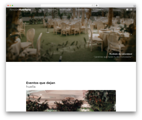 Restaurant food menu WordPress plugin - rinconhuertano.com