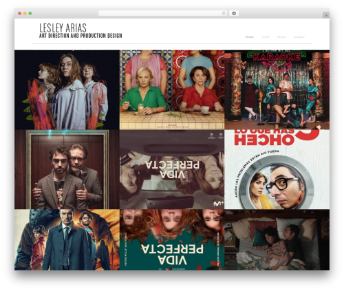 WordPress website theme Baylie - lesleyarias.com