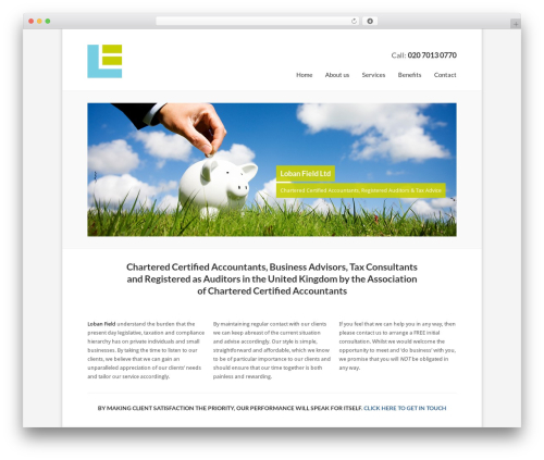 WP theme Refined WP - lobanfield.com