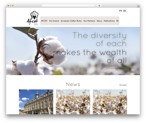 AFCOT Theme theme WordPress - afcot.org