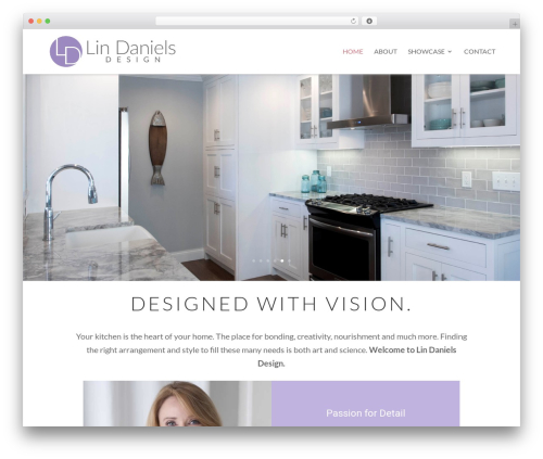 Divi WordPress theme - lindanielsdesign.com