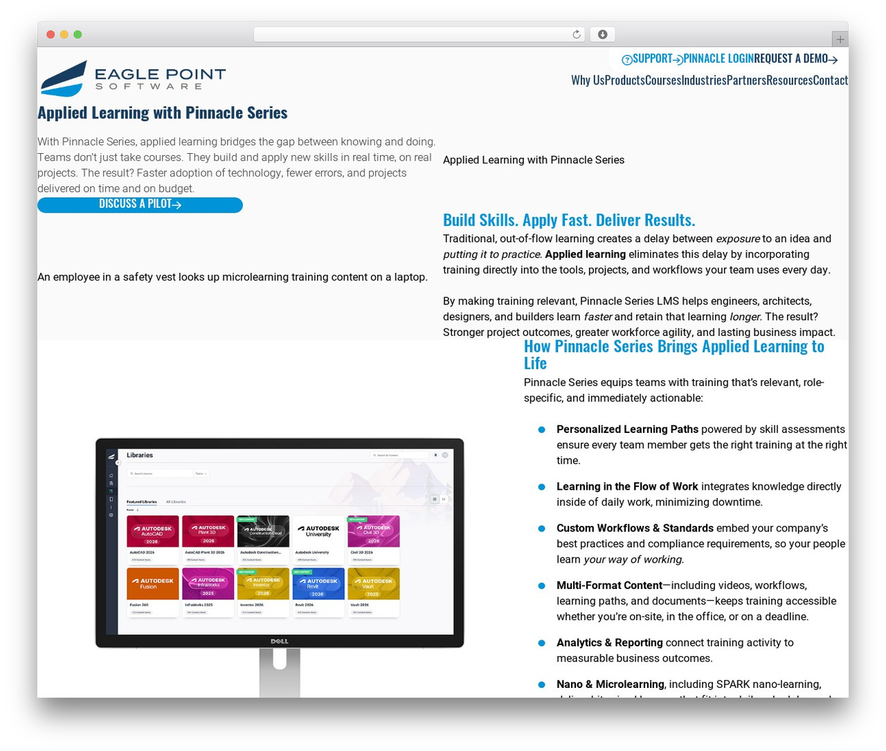 Eagle Point Software WordPress theme - eaglepoint.com Eagle Point Software WordPress theme - eaglepoint.com