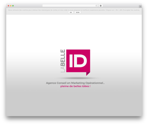 Eight Degree WordPress page theme - labelleid.fr