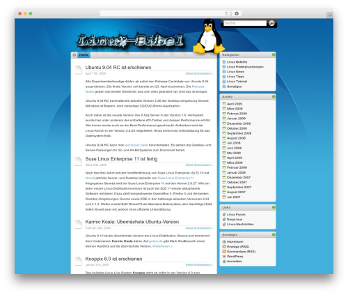 iTheme WordPress theme - linux-bibel.de