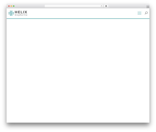 Labortech WordPress theme - www.helixbiopharma.com