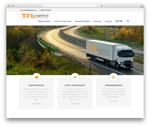 Mapsvg WordPress plugin - tfllogistics.eu