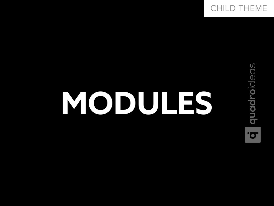 Modules Child WordPress theme