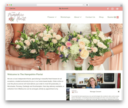 Coderockz woocommerce delivery date time pro WordPress plugin - thehampshireflorist.co.uk