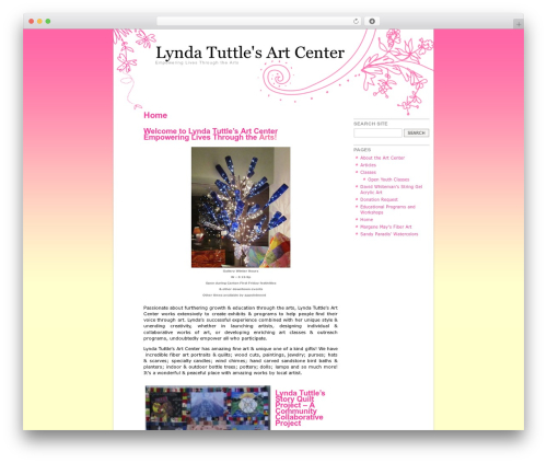 Sunset Theme WordPress theme - lyndatuttle.com