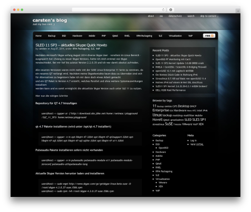 Theme WordPress Pixel - linux-administrator.com