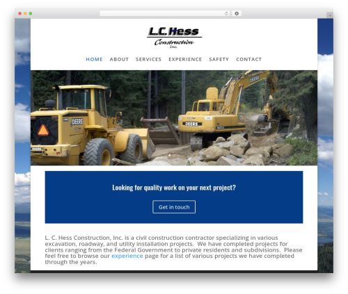 Theme WordPress Divi - lchessconstruction.com