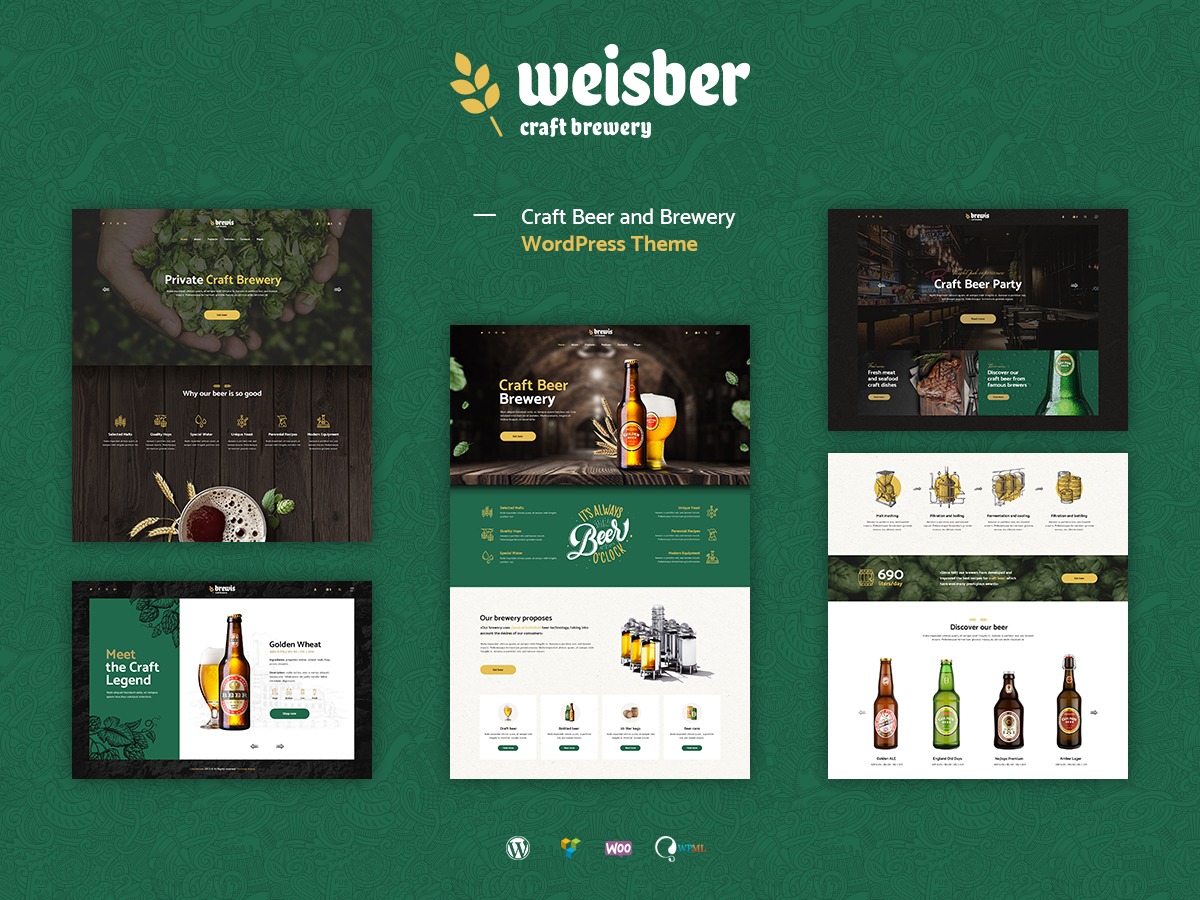 Weisber WordPress store theme