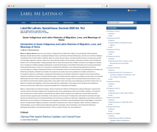 WordPress theme Revolution Code Blue - labelmelatin.com