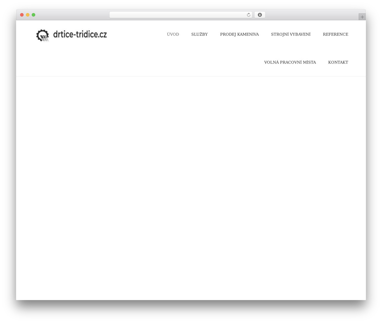 WordPress theme Clima - drtice-tridice.cz