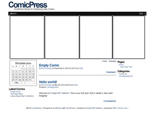 WordPress theme ComicPress by Philip M. Hofer
