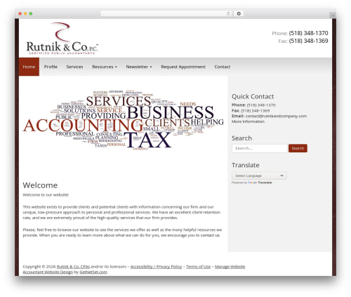 Gns newsletters WordPress plugin - rutnikandcompany.com