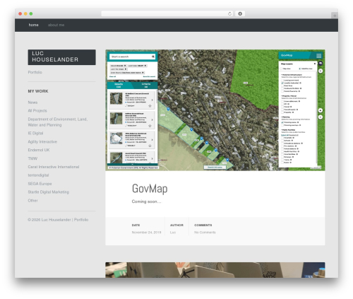 WordPress theme Fixed - luc.me.uk