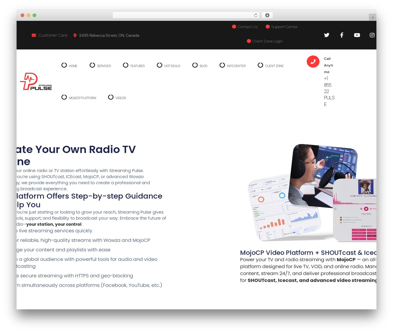 Amiso WordPress theme - streamingpulse.com