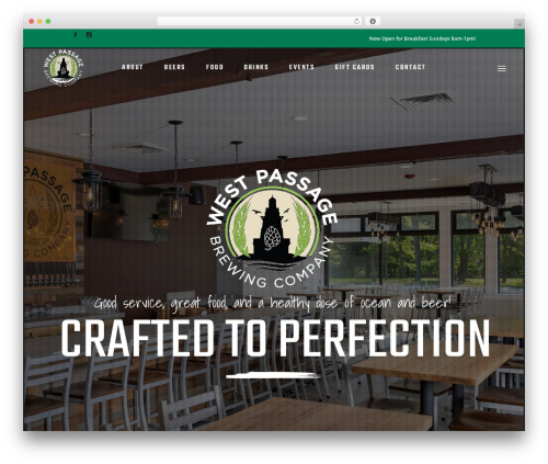 Brewski restaurant WordPress plugin - westpassagebrewing.com