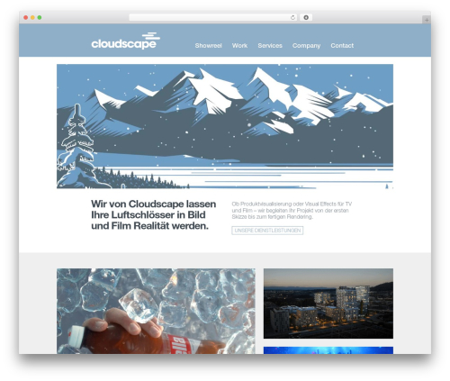 Cloudscape03 WordPress theme - cloudscape.ch