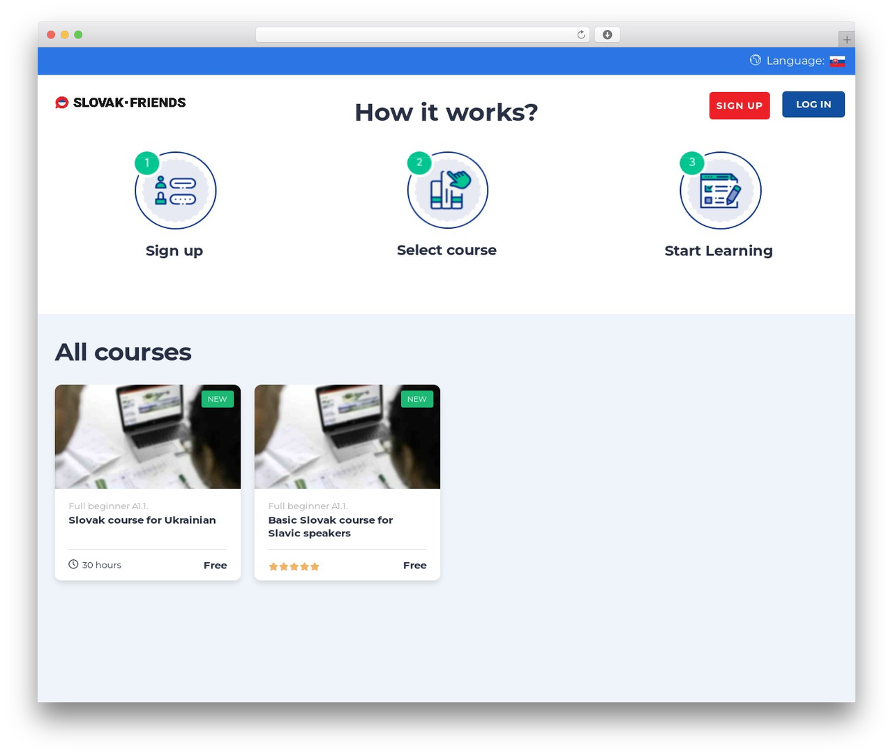 MasterStudy best WordPress theme - academy.slovakfriends.com
