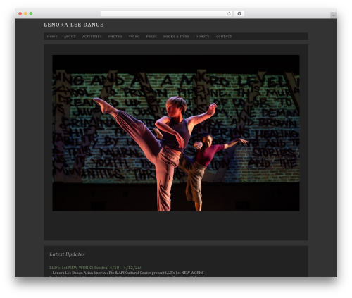 Modularity Lite theme WordPress - lenoraleedance.com