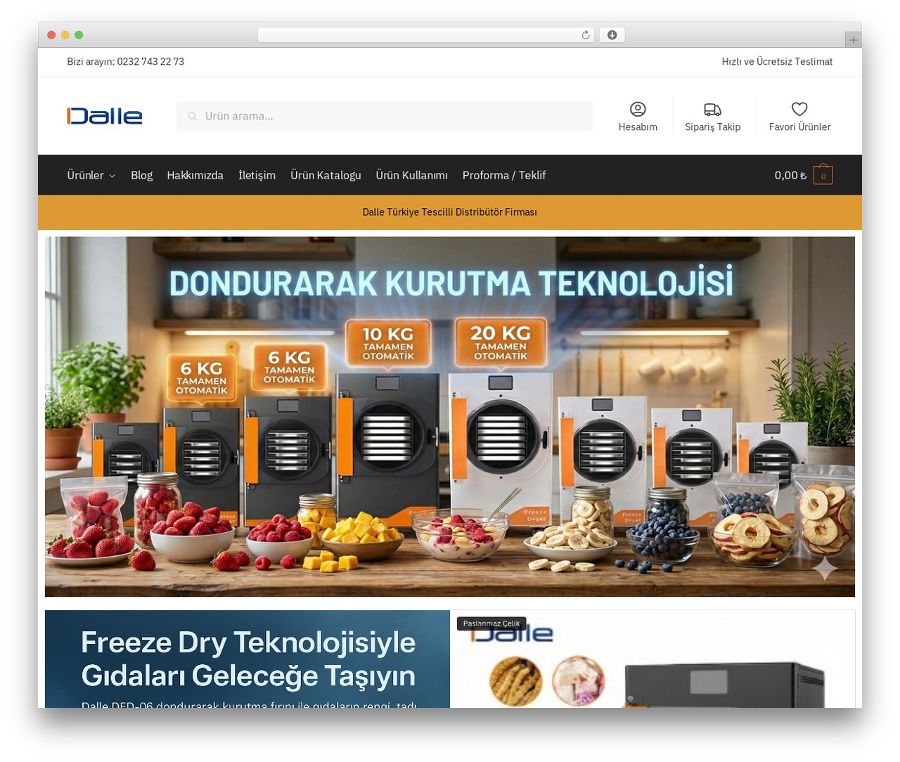 Shoptimizer WordPress theme - www.dalle.com.tr