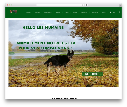 Theme WordPress Wolverine - animalementnotre.fr