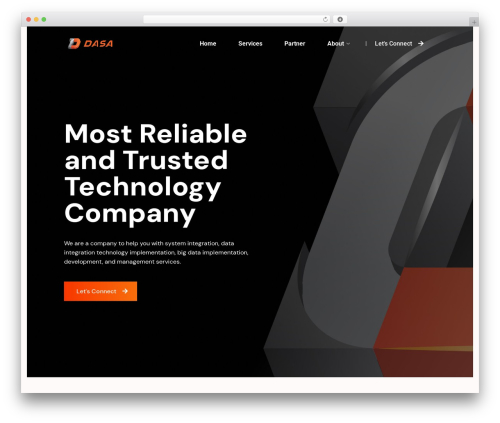 Waretech theme WordPress - daas.co.id